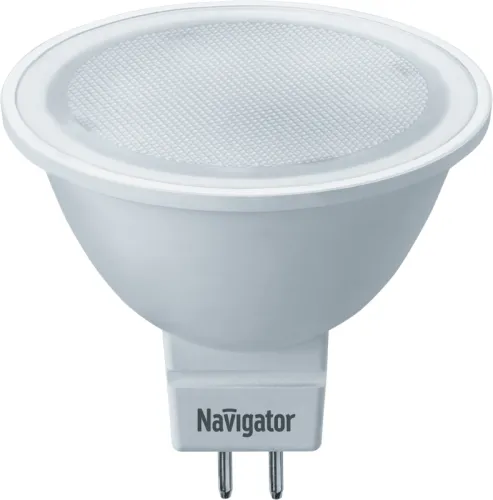 Лампа светодиодная LED 7Вт GU5.3 230В 4000К NLL-MR16-7-230-4K-GU5.3-DIMM диммируемая | 61383 | Navig