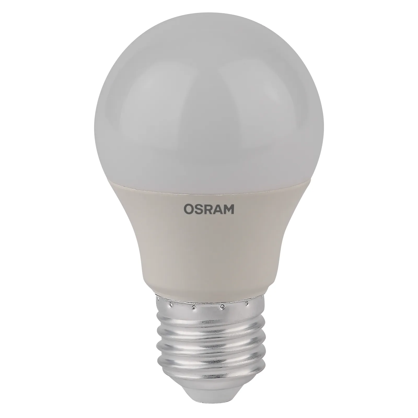Лампа светодиодная LED 5.5Вт Е27 CLA40 FR белый, матовая OSRAM