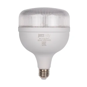 Лампа светодиодная PPG T150 Agro 36Вт CL E27 173х124мм для растений красн./син. спектр JazzWay 50503