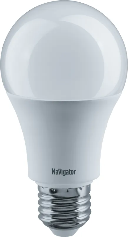 Лампа светодиодная LED 12Вт Е27 230В 2700К NLL-A60-12-230-2.7K-E27 грушевидная матовая | 71296 | Nav