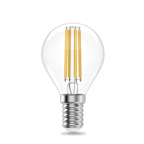 Лампа светодиодная филаментная Filament Elementary 10Вт шар 2700К Е14 650лм GAUSS 52110