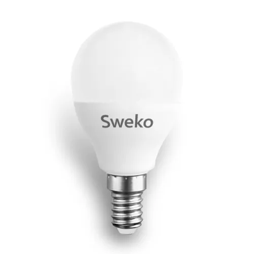 Лампа Sweko 42LED-G45-10W-230-6500K-E14 (38741)