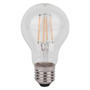 Лампа светодиодная филаментная LSCLA60 5W/827 230VFILCL 5Вт 2700К тепл. бел. E27 600лм A угол пучка 