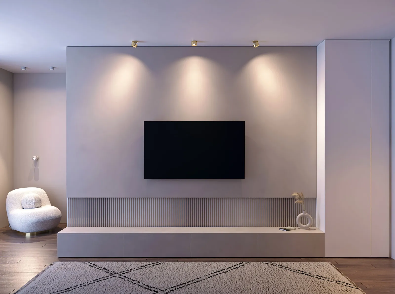 Светильник LED PLURIO 9Вт 4000K белый 030253