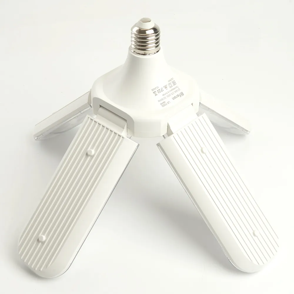 Лампа светодиодная LB-7000 40Вт E27 230В 4-х лепестковая красн./син. спектр FERON 48445