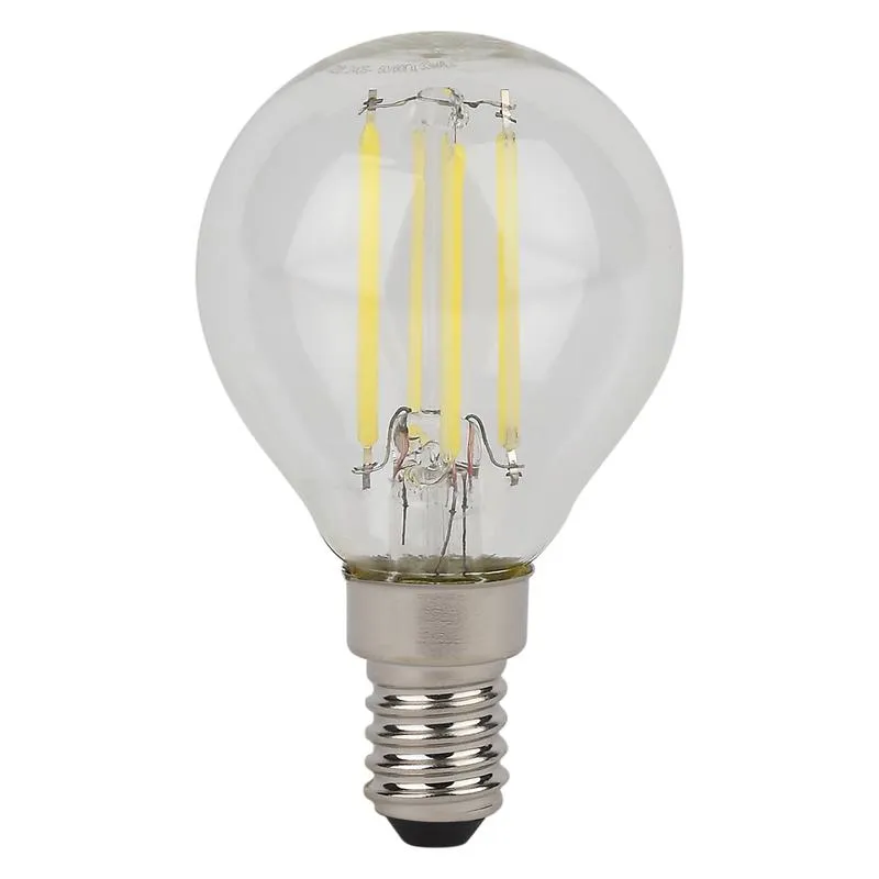 Лампа светодиодная филаментная LS CLP40 4W/840 230VFILCL 4Вт 4000К нейтр. бел. E14 470лм P угол пучк