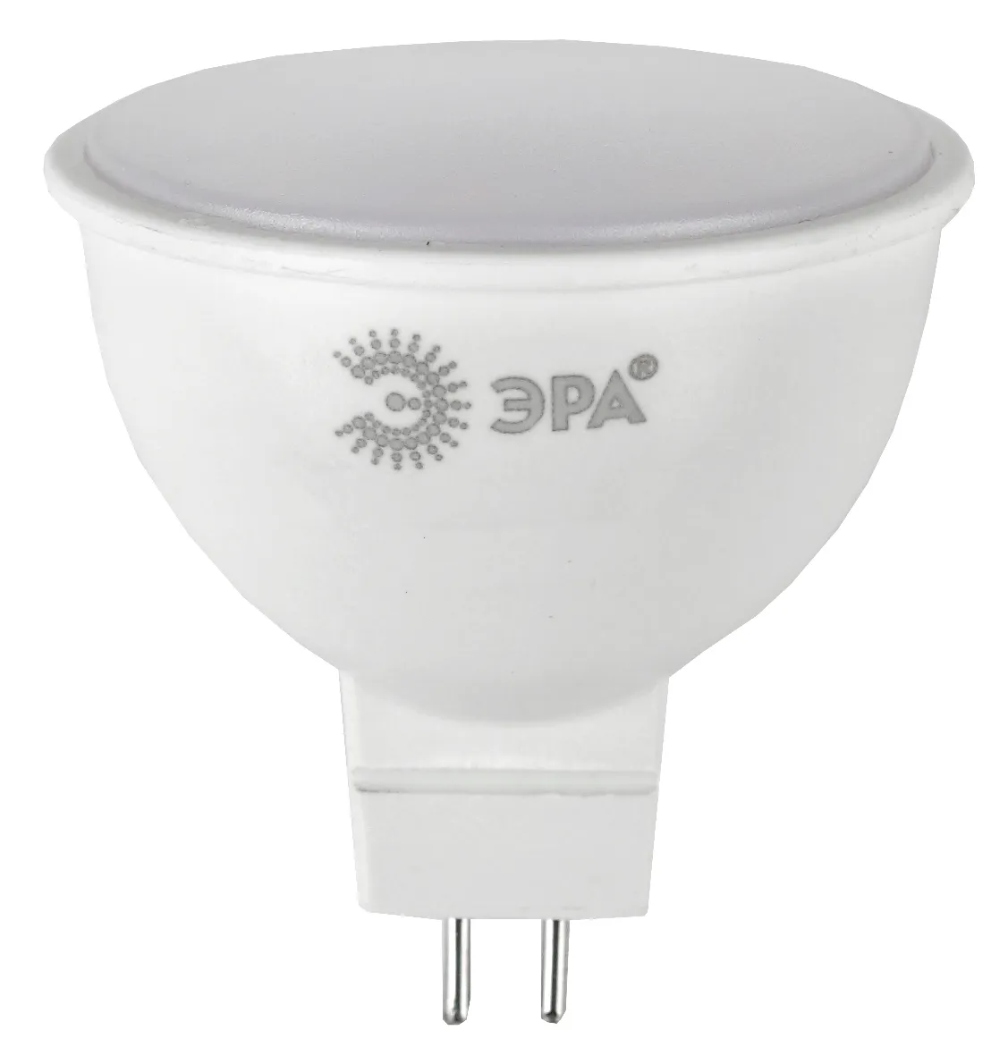Лампа светодиодная ECO LED MR16-5W-827-GU5.3 (диод, софит, 5Вт, тепл, GU5.3) (10/100/4000)