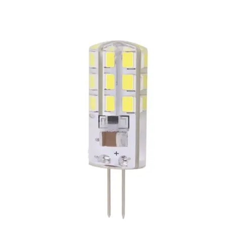 Лампа светодиодная LED 3Вт G4 200Lm белый 220V/50Hz (блистер 2 шт.)