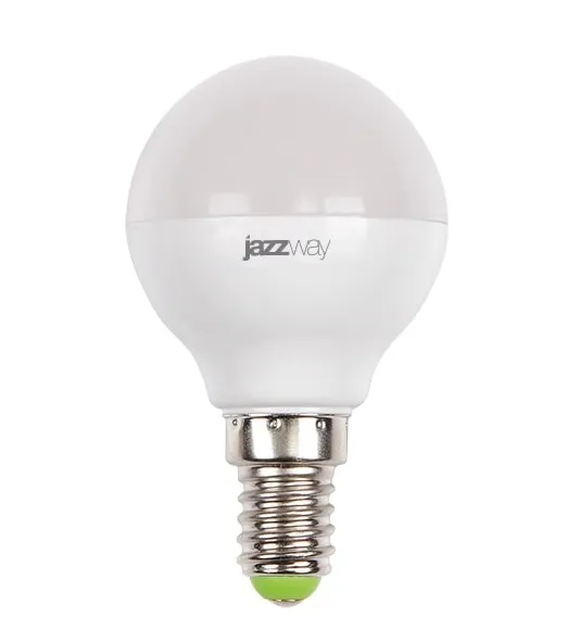 Лампа светодиодная LED 9Вт E14 230В 5000К PLED- SP G45 | 2859600A | Jazzway