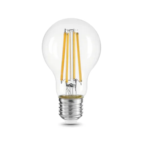 Лампа светодиодная филаментная Black Filament 15Вт A60 грушевидная 2700К тепл. бел. E27 1400лм GAUSS