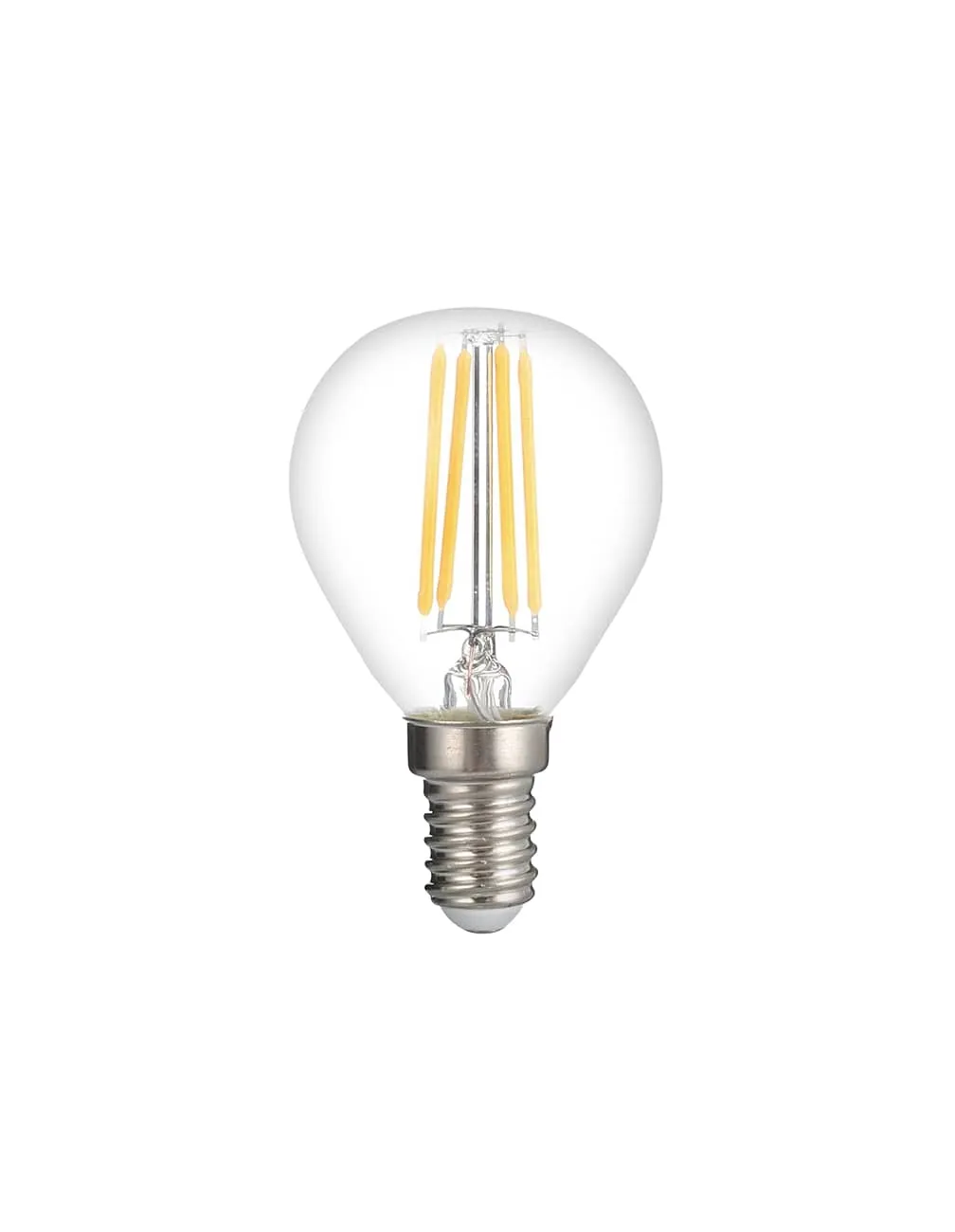 Лампа светодиодная филаментная PLED OMNI 8Вт G45 3000К тепл. бел. E14 230В/50Гц CL JazzWay 5021334