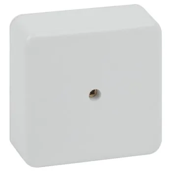 Коробка распаячная 75х75х28мм без клеммы IP40 бел. BS-W-75-75-28 Эра Б0058704