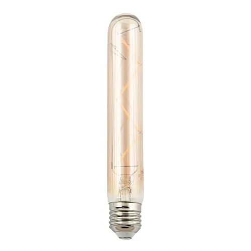 Лампа светодиодная LED-L32A-4W-GOLDEN-E27 GLV21GO Vintage цилиндр янтарная (картон) Uniel UL-0001055