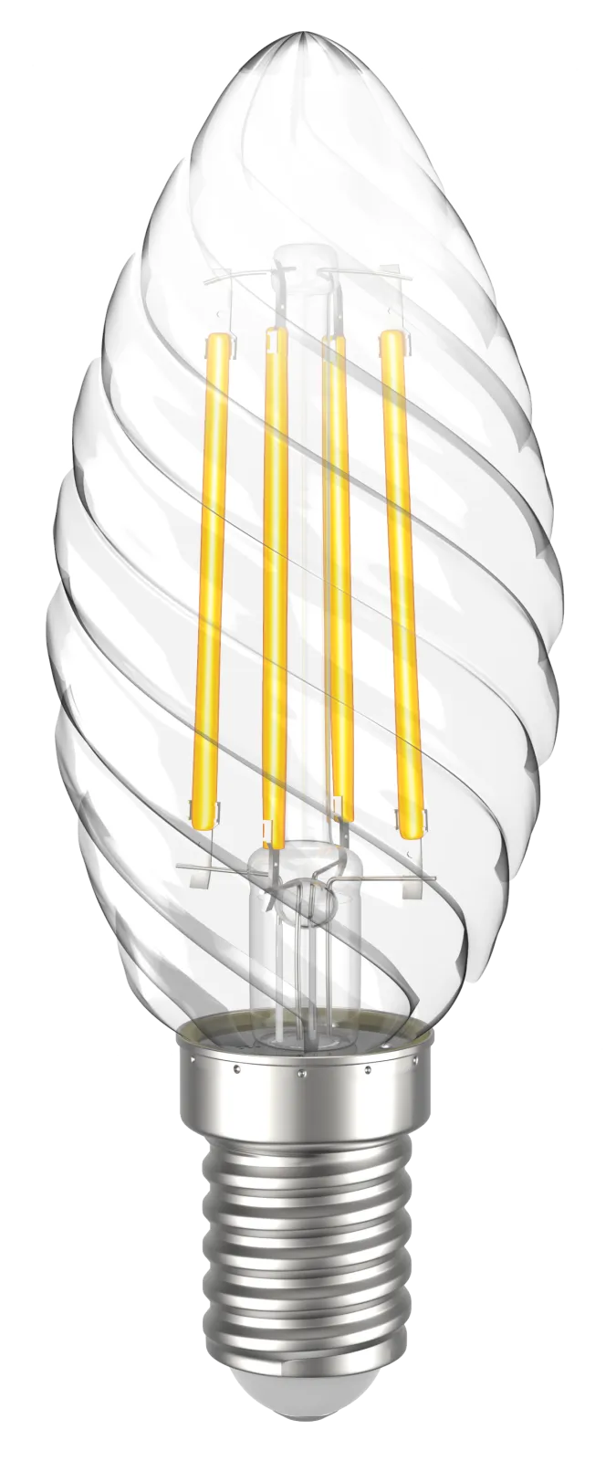 Лампа светодиодная LED CT35 свеча вит. 7Вт 230В 4000К E14 серия 360° | LLF-CT35-7-230-40-E14-CL | IE