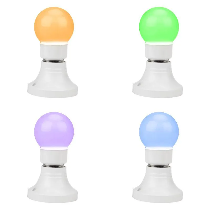 Лампа шар e27 9 LED  Ø50мм RGB | 405-512 | NEON-NIGHT
