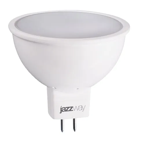 Лампа светодиодная LED 5Вт GU5.3 220В 3000К PLED- ECO-JCDR отражатель (рефлектор) | 1037077A | Jazzw