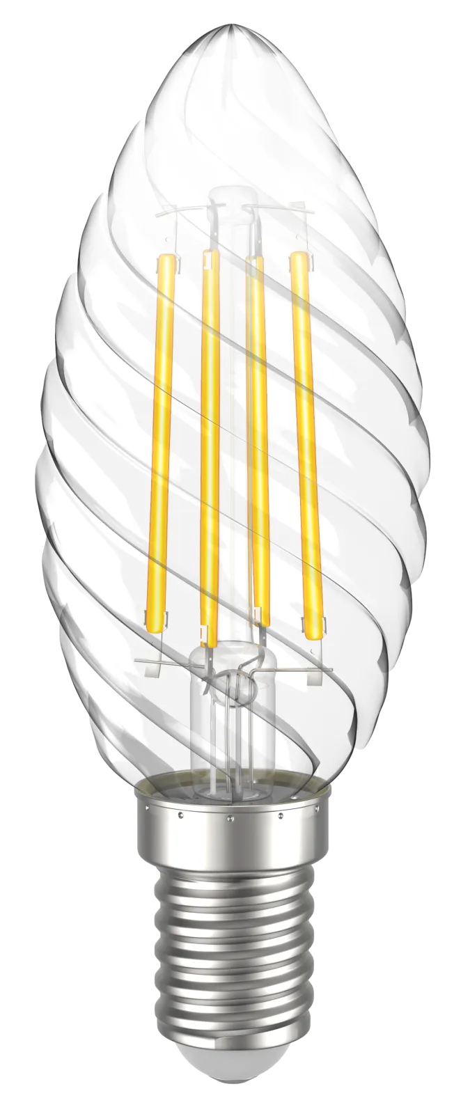 Лампа светодиодная LED CT35 свеча вит. 7Вт 230В 4000К E14 серия 360° | LLF-CT35-7-230-40-E14-CL | IE