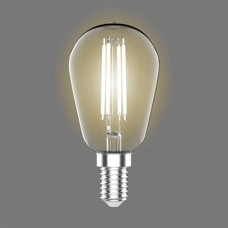 Лампа светодиодная филаментная Basic 4.5Вт ST45 2700К тепл. бел. E14 470лм GAUSS 1141115