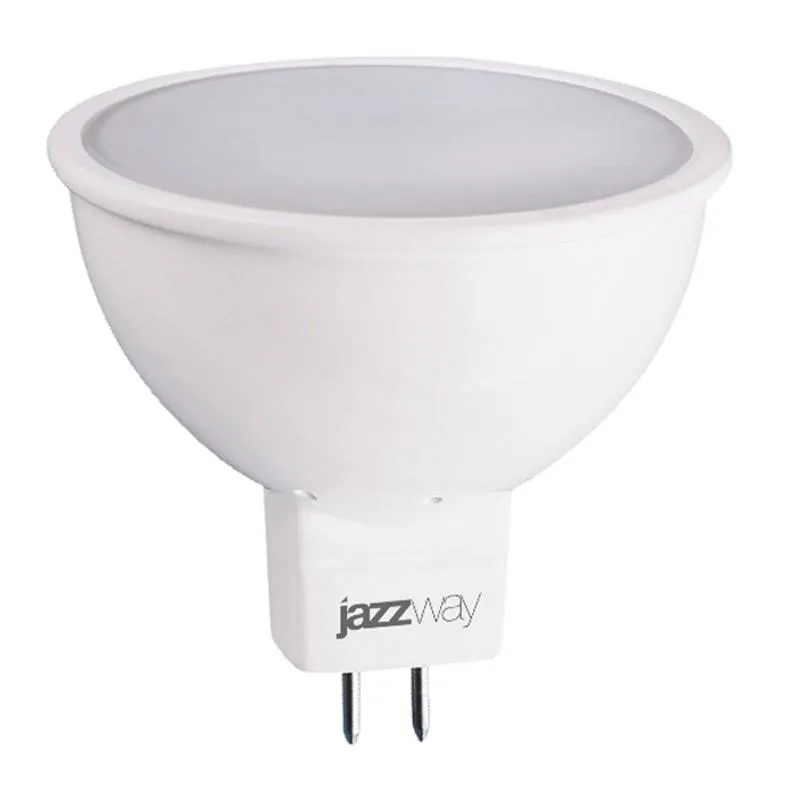 Лампа светодиодная LED 5Вт GU5.3 220В 3000К PLED- ECO-JCDR отражатель (рефлектор) | 1037077A | Jazzw