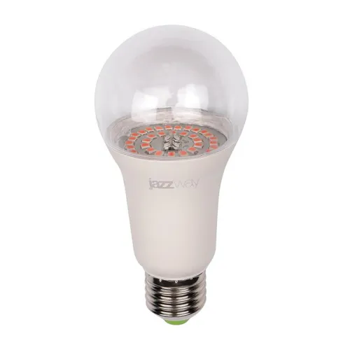 Лампа светодиодная 15 Вт E27 для растений PPG A60 Agro JAZZWAY .5049444