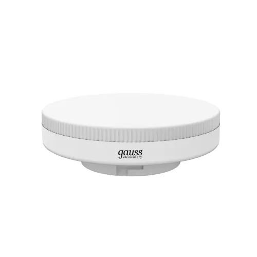 Лампа светодиодная Elementary GX53 10Вт 720лм 4100К (уп.5шт) GAUSS 84820V
