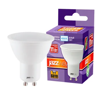 Лампа светодиодная PLED- SP GU10 11w 4000K-E | .5019485 | Jazzway