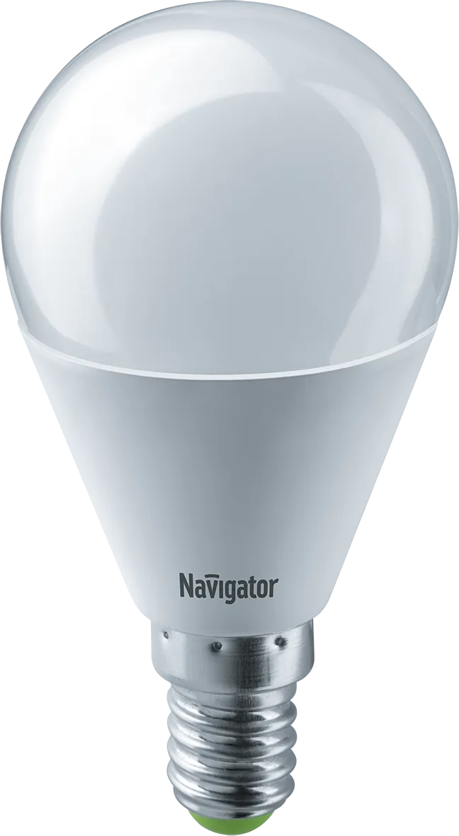 Лампа светодиодная LED 8,5Вт Е14 230В 4000К NLL-G45-8.5-230-4K-E14 шарик матовый | 61334 | Navigator