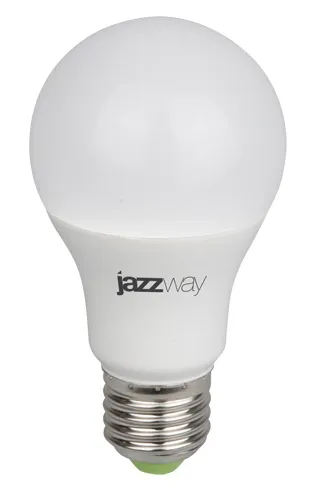 Лампа светодиодная LED 9Вт Е27 220В 4000К PPG A60 Agro (для растений) груша | 5002395 | Jazzway