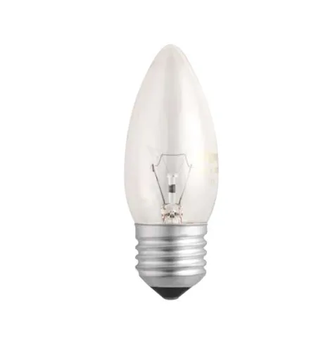 Лампа накаливания ЛОН  40Вт Е27 240В B35 clear | 3320546 | Jazzway