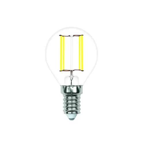 Лампа светодиодная LED-G45-4W-3000K-E14-CL-SLF