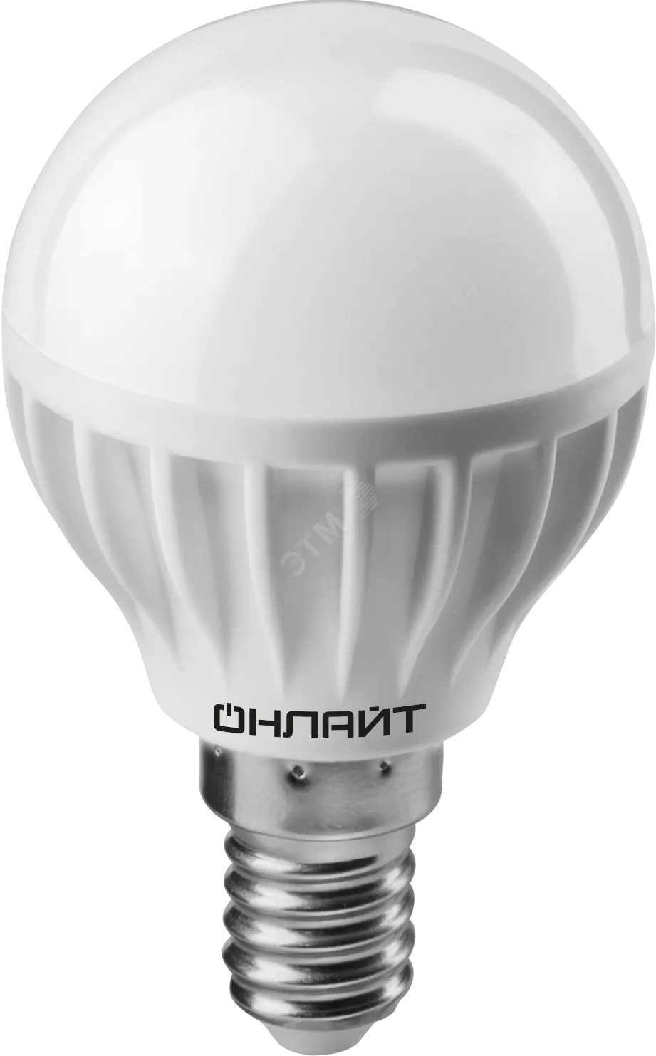 Лампа светодиодная 61 136 OLL-G45-6-230-6.5K-E14 6Вт ОНЛАЙТ 61136