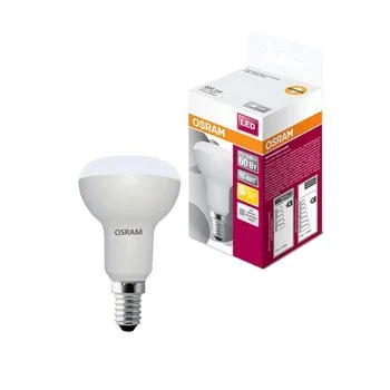 Лампа светодиодная LS R50 60 7W/830 230В FR E14 OSRAM 4058075282544