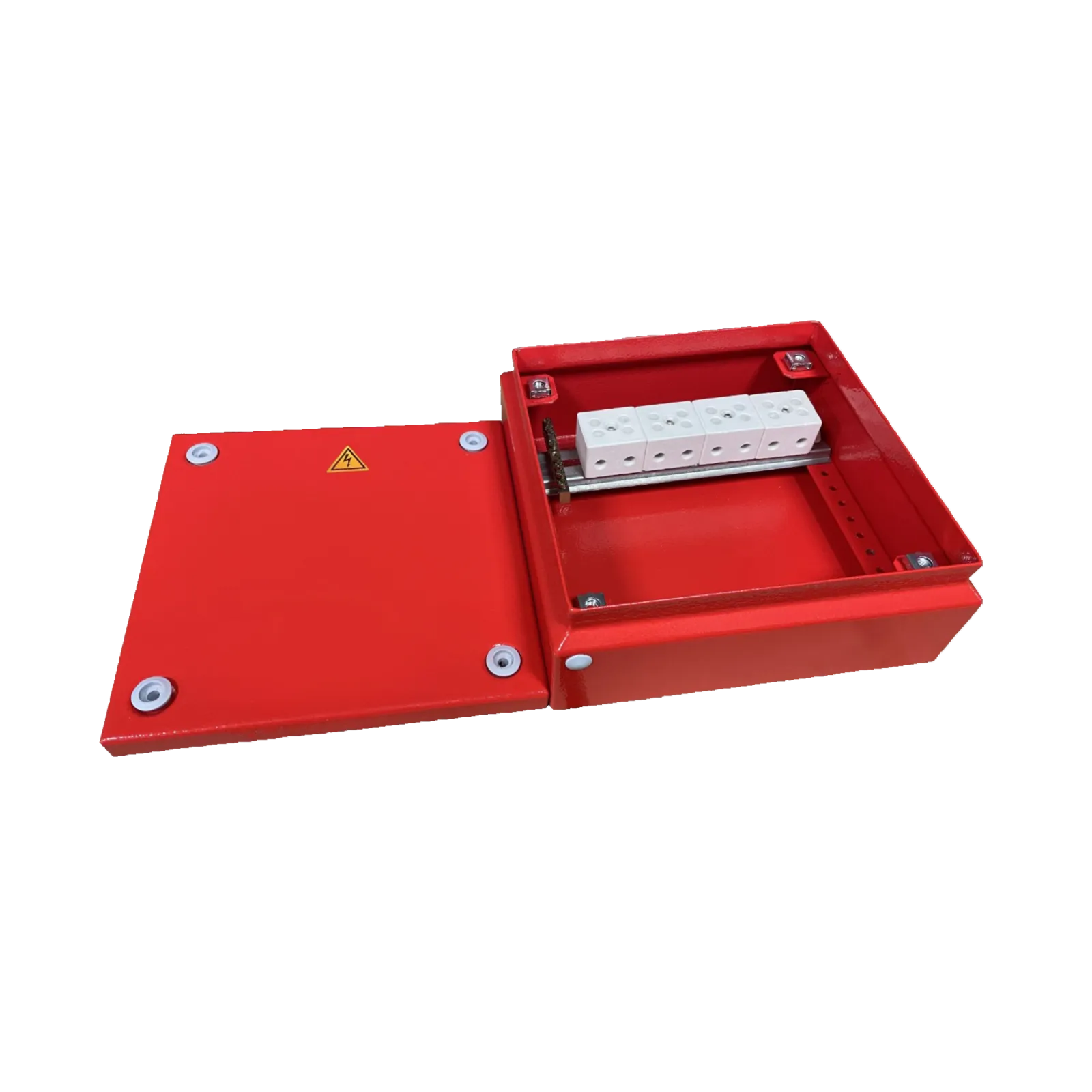 Коробка распределительная огнестойкая 200х200х80мм IP65 КРОПС-ST6 FRJB-KM-ST6-6-04-КРОПС-IP65 для ка