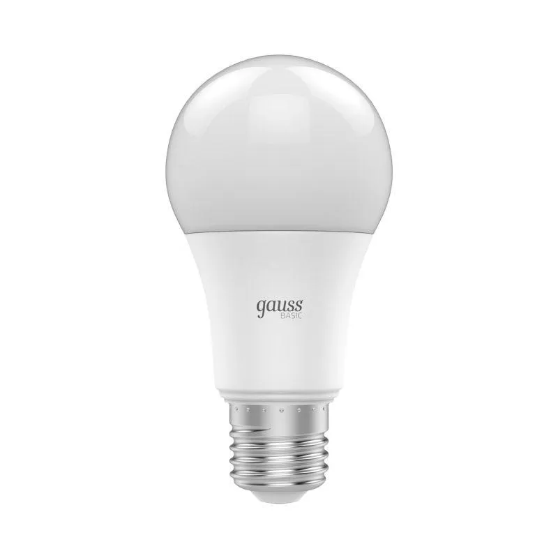 Лампа светодиодная Basic 13.5Вт A60 грушевидная 4100К нейтр. бел. E27 1300лм GAUSS 1023224