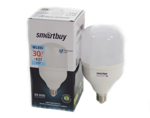 Лампа Smartbuy LED-HP 50W/4000/E27 (SBL-HP-50-4K-E27) (043930)