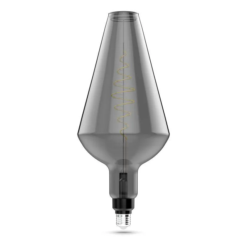 Лампа светодиодная филаментная Black Filament 8.5Вт Vase тонированная 1800К тепл. бел. E27 165лм GAU