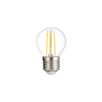 Лампа светодиодная филаментная PLED OMNI 6Вт G45 3000К тепл. бел. E27 230В/50Гц CL JazzWay 5021006