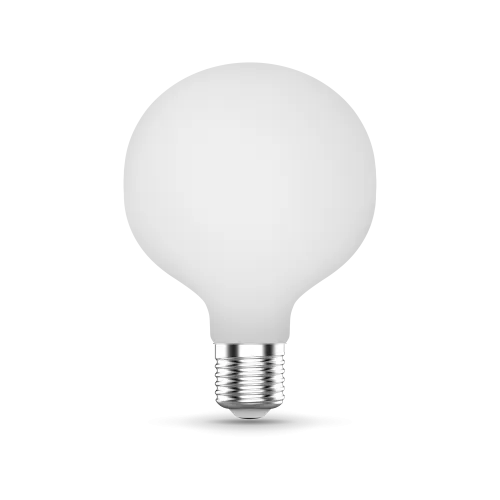 Лампа светодиодная филаментная LED 10 Вт 1100 лм 4100К AC185-265В E27 шар G95 нейтральный матовая ко