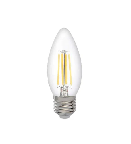 Лампа светодиодная филаментная PLED OMNI 8Вт C35 4000К нейтр. бел. E27 230В/50Гц CL JazzWay 5020825