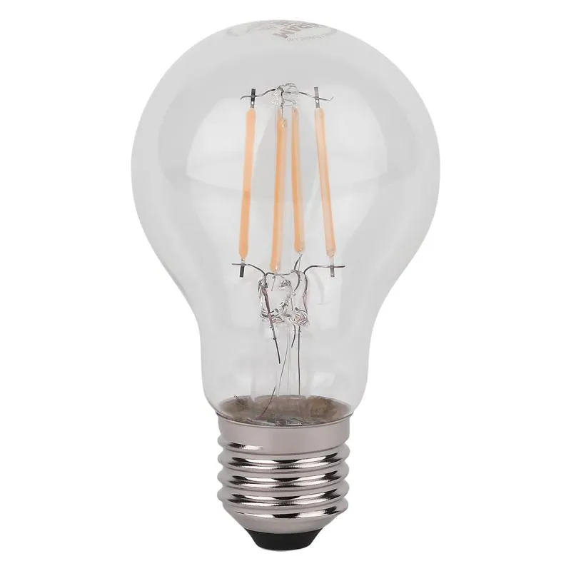 Лампа светодиодная филаментная LSCLA60 5W/827 230VFILCL 5Вт 2700К тепл. бел. E27 600лм A угол пучка 