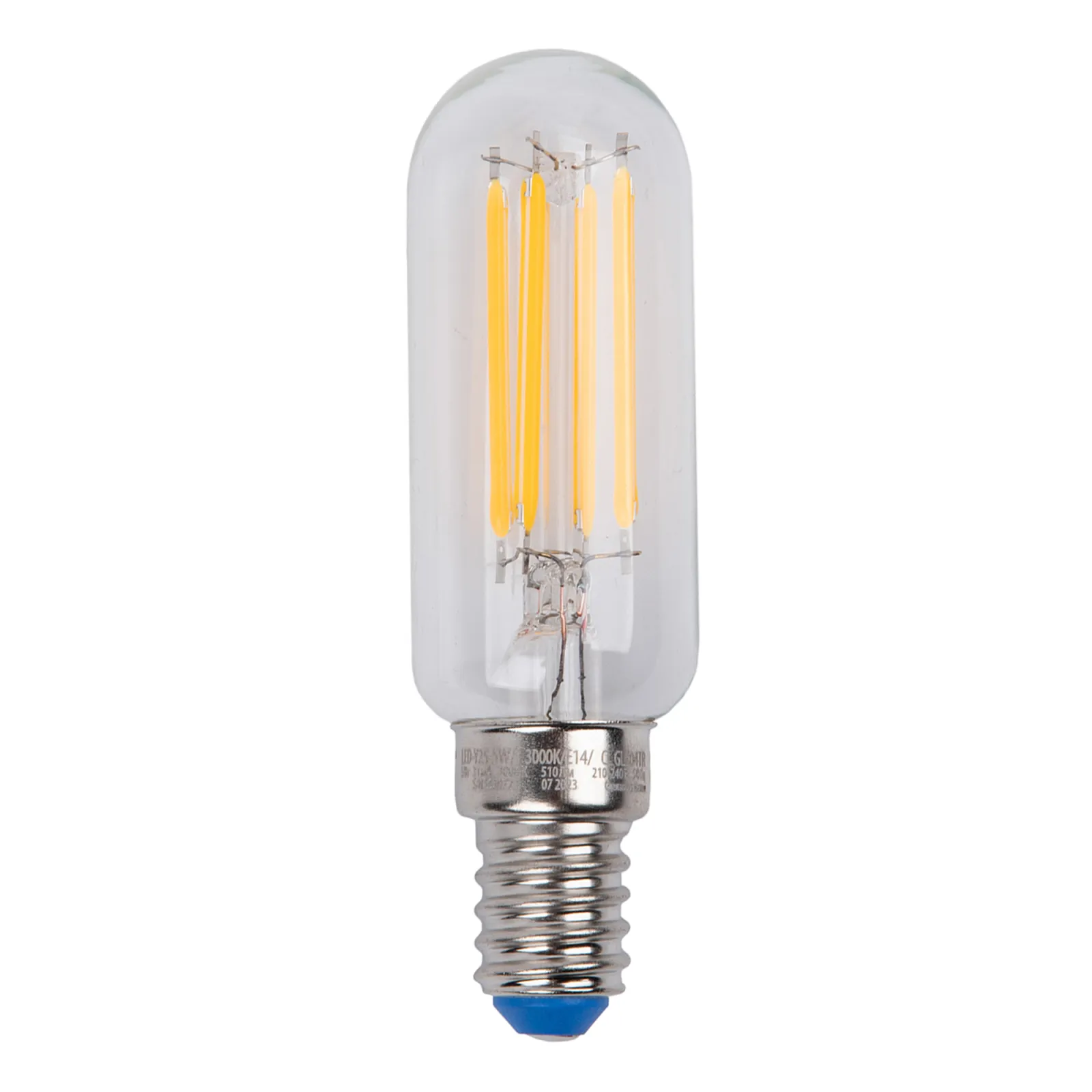 Лампа светодиодная LED-Y25-5W/3000K/E14/CL GLZ04TR для холодильников и вытяжки прозрачная колба. кар