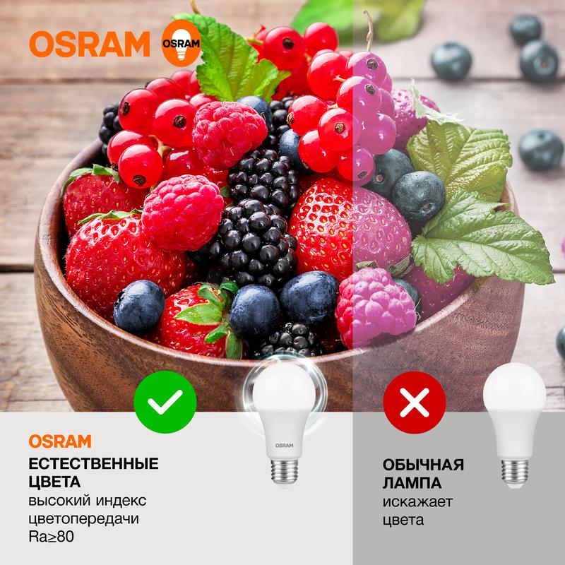 Лампа светодиодная LED Value CL- A 10W/840 230V E27 10X1 | 4058075578852 | OSRAM