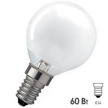 Лампа накаливания 60 Вт E14 2700 K 660 Lm Classic OSRAM 4008321411501