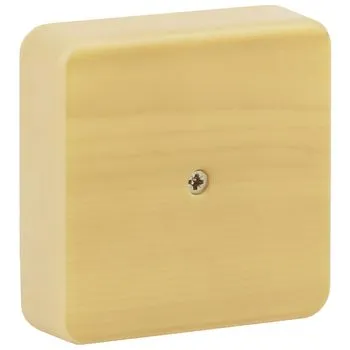 Коробка распаячная 100х100х30 (без клеммы) сосна IP40 Эра Б0031182
