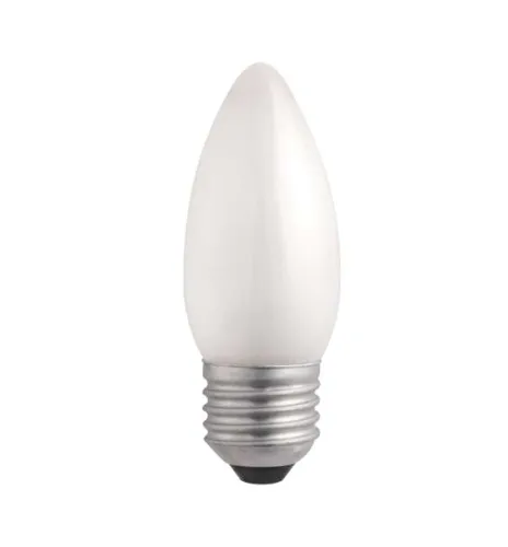 Лампа накаливания ЛОН  60Вт Е27 240В B35 frosted | 3320362 | Jazzway