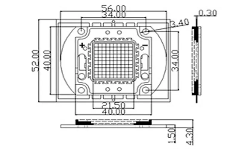 Мощный светодиод ARPL-50W-EPA-5060-PW (1750mA) | 018437 | Arlight