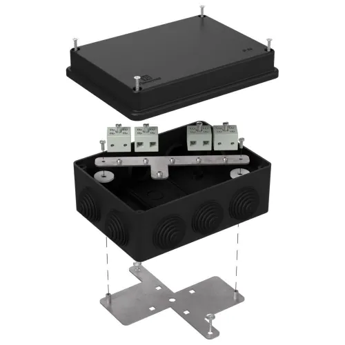 Коробка огнестойкая для о/п 40-0310-FR6.0-8 Е15-Е120 RAL9005 150х110х70 (6 шт/кор)