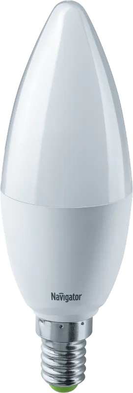 Лампа светодиодная LED 8,5Вт Е14 230В 6500К NLL-C37-8.5-230-6.5K-E14-FR свеча матовая | 61326 | Navi