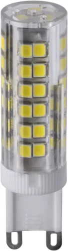 Лампа светодиодная LED 6Вт G9 230В 3000К NLL-P-G9-6-230-3K капсульная прозрачная | 71268 | Navigator