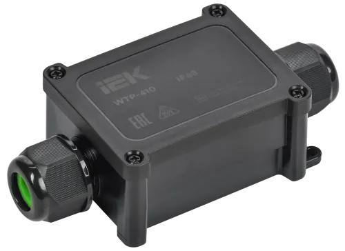Коробка распределительная герметичная WTP-410 2 ввода IP68 IEK UWB20-I-450-40-02-68